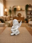 Elegant White Angel Showpiece