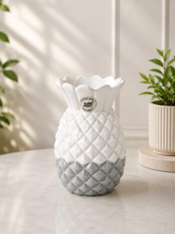 Elegant Pineapple Ceramic Flower Vase