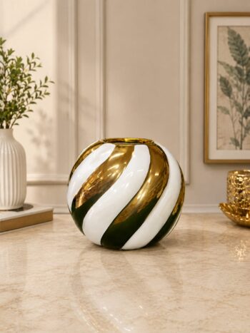 Luxury Spiral Ceramic Vase