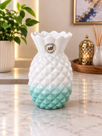 Elegant Pineapple Ceramic Flower Vase