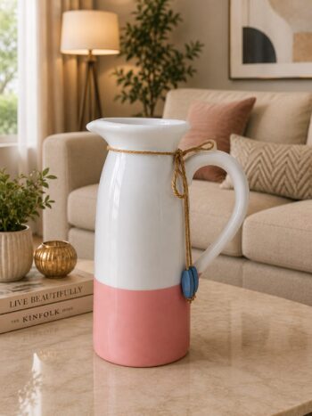 Elegant Ceramic Pitcher
